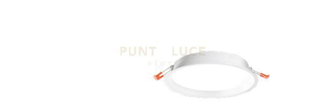 LOST FARETTO LED DA INCASSO 4000K 2520LM 36W IP20 BIANCO 22,2CM