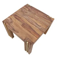 Tavolo Da Caffe' Quadrato Elegant Sheesham Cm 58X58X45