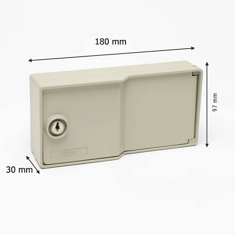 Zippo 2062 scatola porta apparecchi con chiusino blindato e dispositivo di sblocco