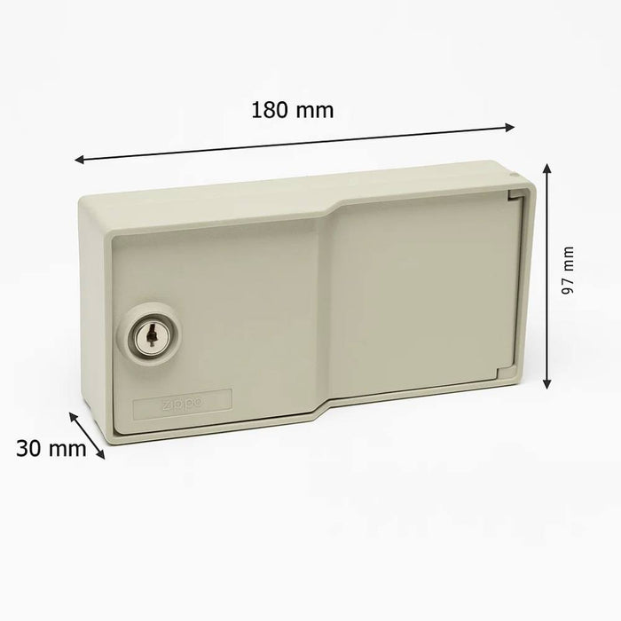 Zippo 2062 scatola porta apparecchi con chiusino blindato e dispositivo di sblocco