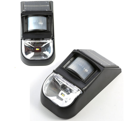 LUCE A LED PANNELLO SOLARE RICARICABILE SENSORE PIR GIARDINO ESTERNO 1W 100LM