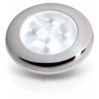 LUCE CORTESIA BIANCA - INOX 24V