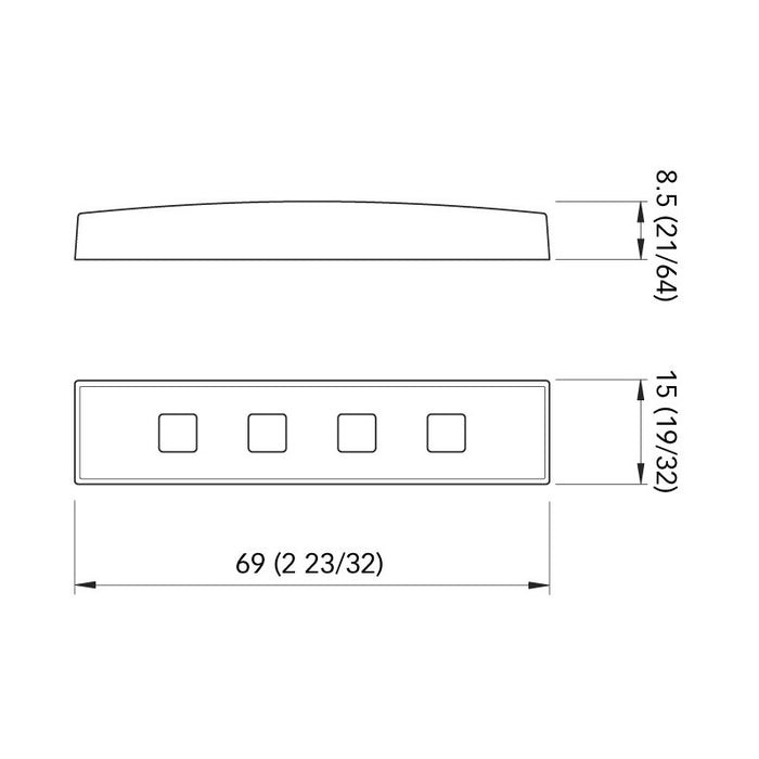 LUCE DI CORTESIA BLU TAB CPA 3