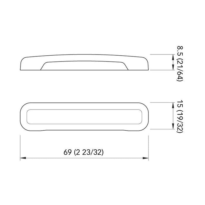LUCE DI CORTESIA BLU TAB CPR 1