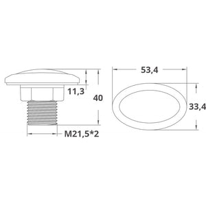 LUCE DI CORTESIA BLU