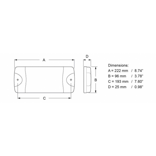 LUCE DURALED 50 BIANCA AMPIA DIFFUS