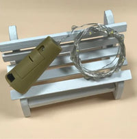 LUCI NATALIZIE 16 LED LUCE CALDA A BATTERIA