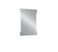 LUCIA SPECCHIO DA PARETE RETTANGOLARE RETRO-ILLUMINATO CON INTERRUTTORE LED 15 W 1.700 lm 3.000 K 4.000 K 50X70CM