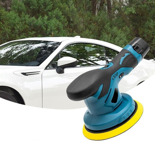 LUCIDATRICE ROTORBITALE CON DOPPIA BATTERIA 18V 6 VELOCITÀ LEVIGATRICE PER AUTO