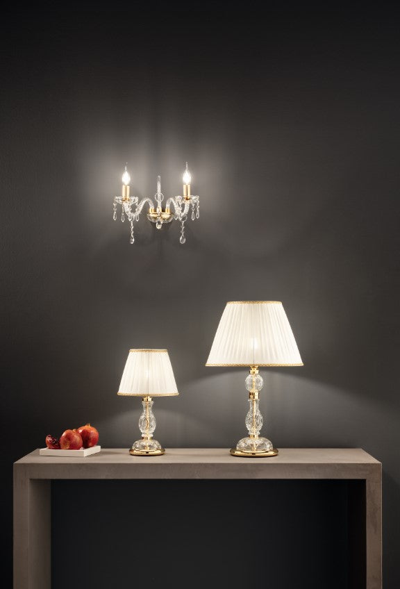 LUME PICCOLO MARIA TERESA 1 LUCE ATTACCO E14 CON PARALUME D.25CM