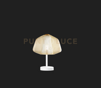 LUMETTO BIANCO VETRO ALPHA AMBRA 1176BI-P ALPHA-AM