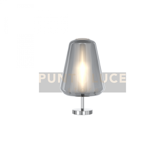 LUMETTO CROMO VETRO GAMMA FUME 1176CR-P GAMMA-FU