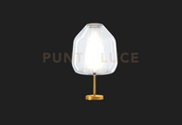 LUMETTO OTTONE SAT. VETRO BETA TRASPARENTE 1176OS-P BETA-TR