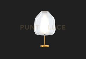 LUMETTO OTTONE SAT. VETRO BETA TRASPARENTE 1176OS-P BETA-TR