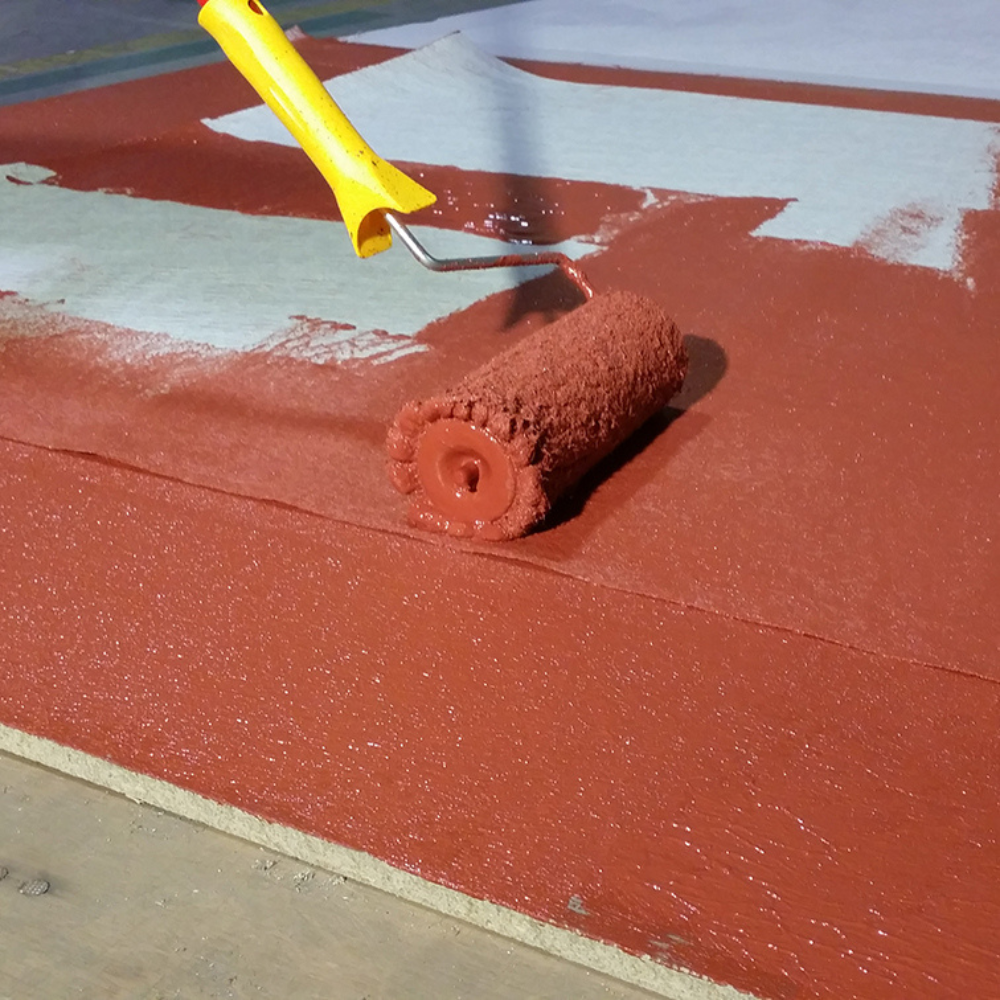 Guaina liquida impermeabilizzazione protezione riparazione balcone tetto rossa *** formato 18 kg, confezione 1