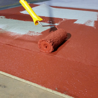 Guaina liquida impermeabilizzazione protezione riparazione balcone tetto rossa *** formato 18 kg, confezione 1