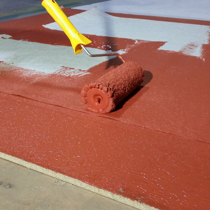 Guaina liquida impermeabilizzazione protezione riparazione balcone tetto rossa *** formato 18 kg, confezione 1