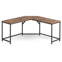 Scrivania per computer per adulti angolare 149 x 149 x 75 cm marrone 12_0004180