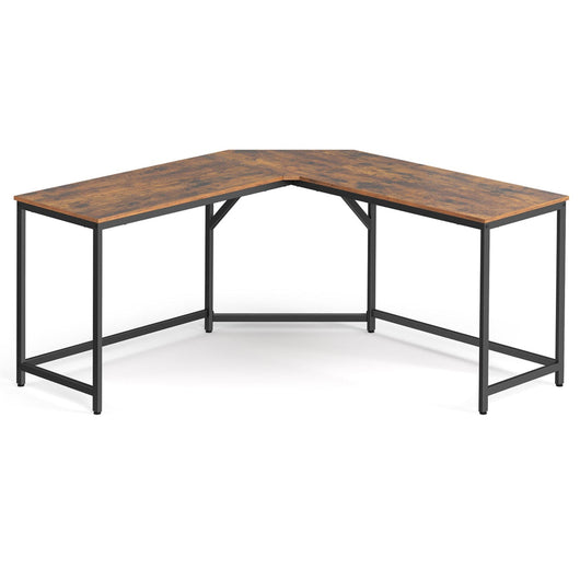 Scrivania per computer per adulti angolare 149 x 149 x 75 cm marrone 12_0004180