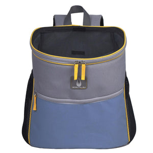 Zu e lu zaino per animali viaggio jambu denim medio fino 8 kg