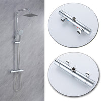 Colonna Doccia Idromassaggio AICA ITALY Colonne Doccia con Miscelatore Termostatico, Cromo