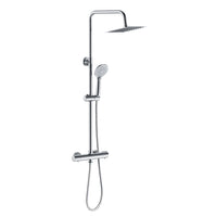 Colonna Doccia Idromassaggio AICA ITALY Colonne Doccia con Miscelatore Termostatico, Cromo