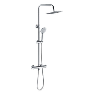 Colonna Doccia Idromassaggio AICA ITALY Colonne Doccia con Miscelatore Termostatico, Cromo