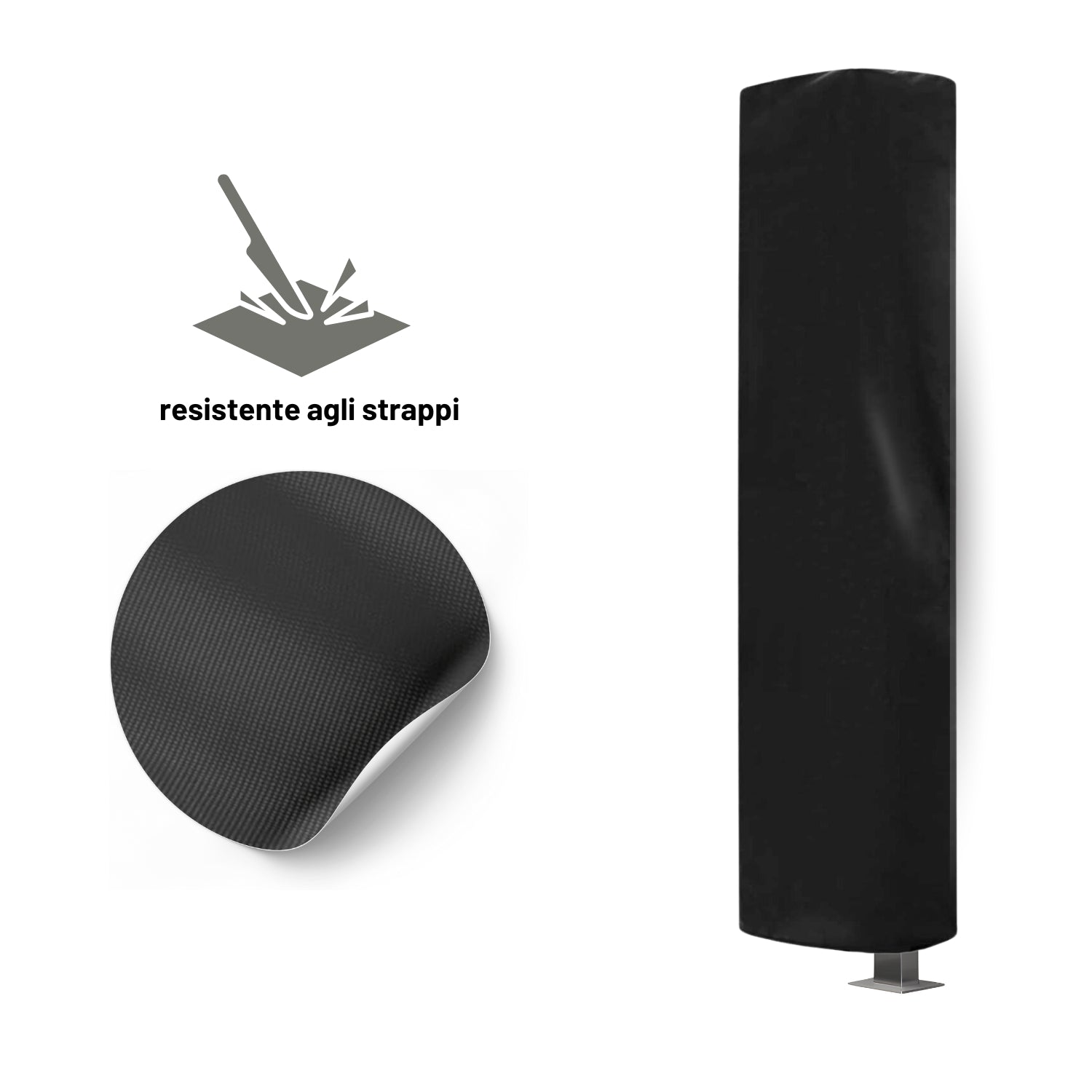 Custodia protettiva doccia esterna impermeabile antivento rivestimento anti uv *** modello larice, confezione 1