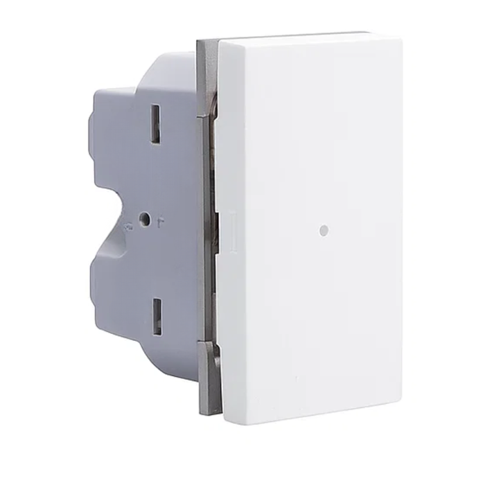 Bticino interruttore assiale 1p 10 ax 250 v illuminabile *** colore bianco, confezione 1