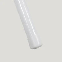 Set 4 Sedie Pieghevoli Imbottite con Schienale, Struttura in Acciaio, Bianco