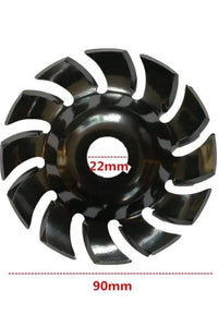 Lama Disco Taglio Legno 12 Denti Per Smerigliatrice Angolare 22.23mm 125mm 07564