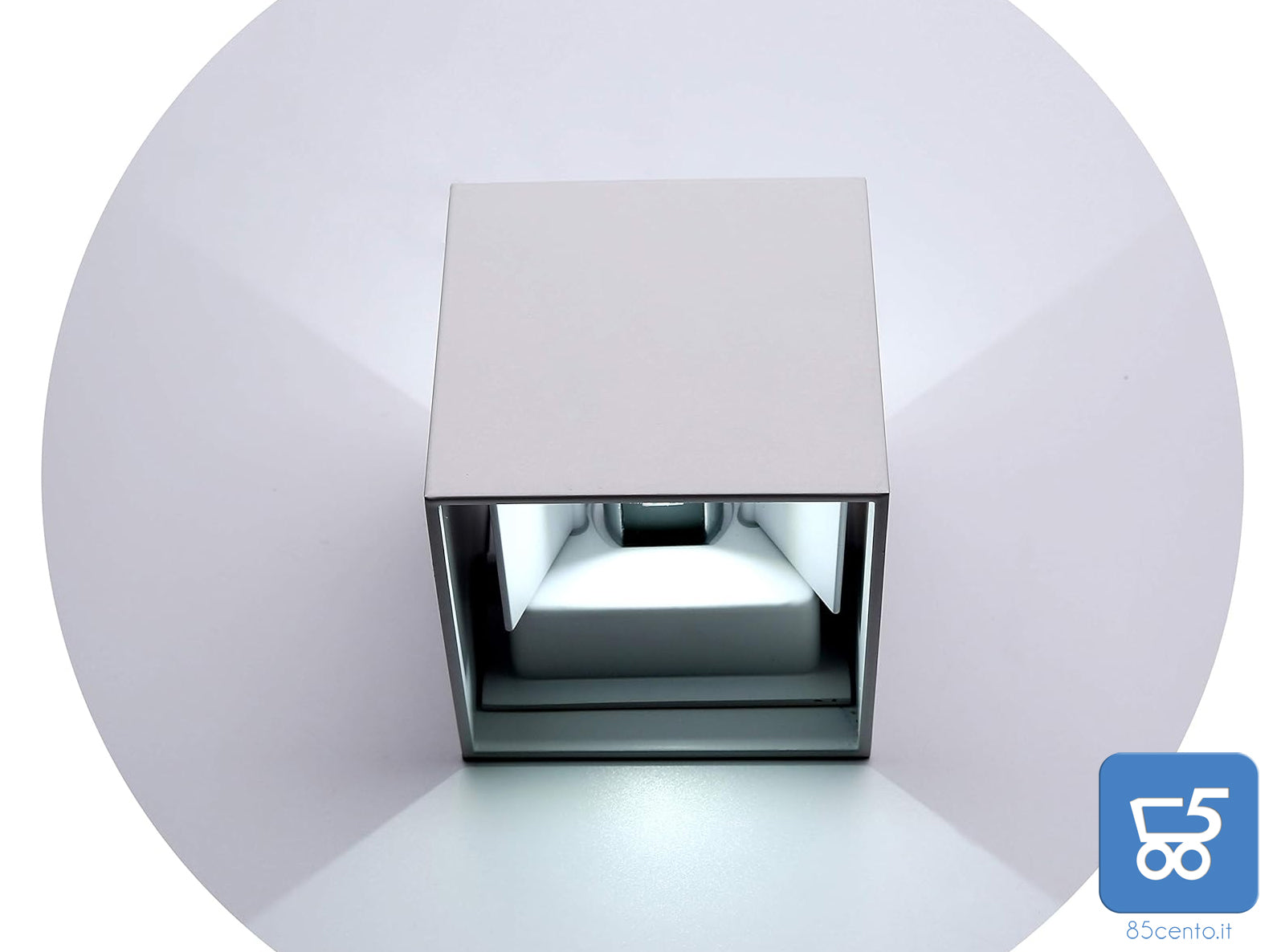 Lampada 12W da Parete LED Angolo Visualizzazione Regolabile Applique Esterni IP65 10CM 6000K