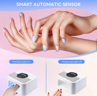 Lampada 268W 45 Led UV Led Fornetto Ricostruzione Unghie Manicure Nail SUN-L5