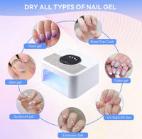 Lampada 268W 45 Led UV Led Fornetto Ricostruzione Unghie Manicure Nail SUN-L5