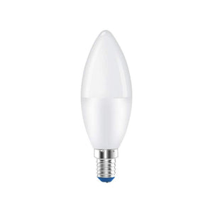 Lampada A Led E14 C37 8W Bianco Freddo 6500K 720 Lumen