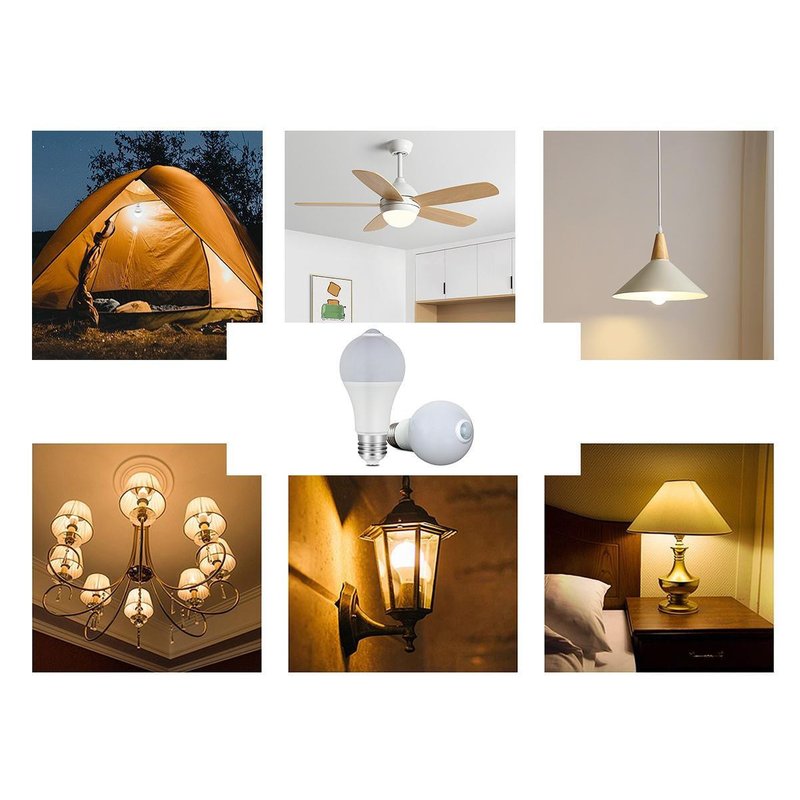 Lampada A Led E27 Con Sensore Movimento Infrarossi 12W 1050 Lumen 4200K