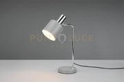 Lampada ADAM H.42cm metallo cromo e grigio  R51041011