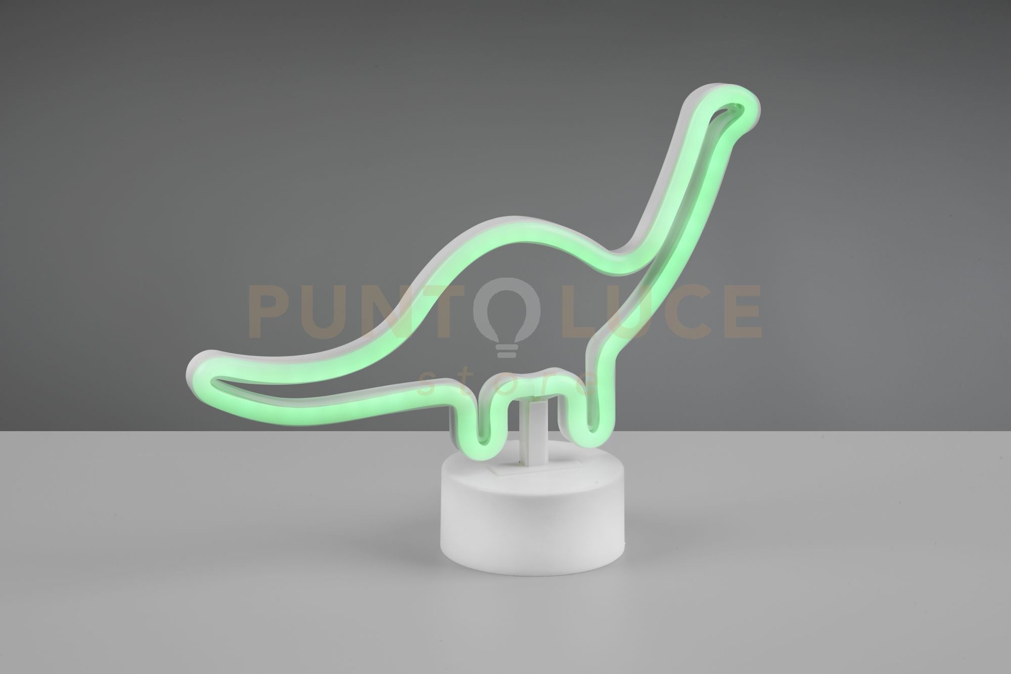 BRONTO LAMPADA DA TAVOLO DIESEGNO DINOSAURO H. 20,5CM A LED 1,6W  17lm,