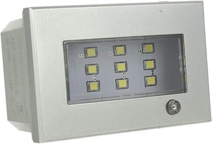 Lampada Emergenza Led Segnapasso Silver Tech 503 3M Moduli 220V Compatibile con Axolute