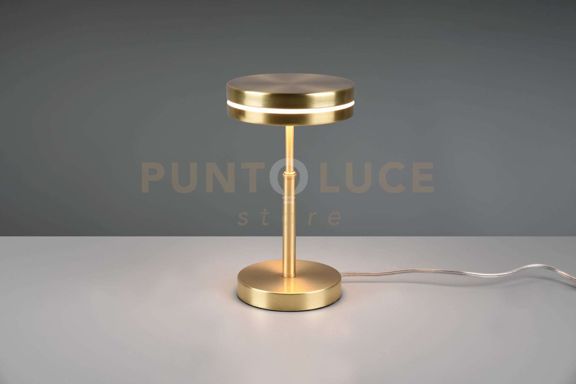 Lampada FRANKLIN LED H.25cm ottone satinato 526510108