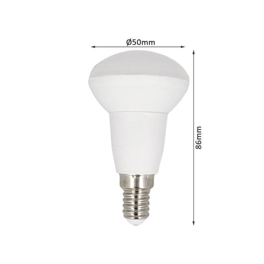 Lampada LED E14 R50 PAR16 5W = 50W 220V Bianco Caldo 3000K SKU-21138