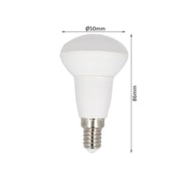 Lampada LED E14 R50 PAR16 5W = 50W 220V Bianco Freddo 6400K SKU-21140