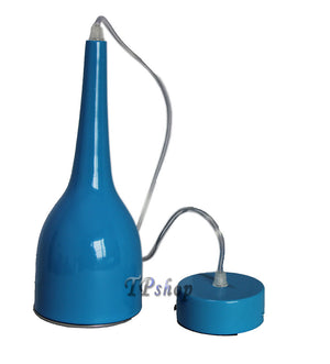 Lampada Lampadario Led Sospensione Faro 12 Led 12 Watt Blu e nero