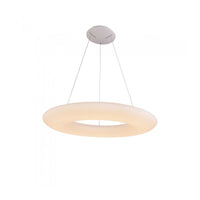 Lampada Led A Sospensione Design Moderno Rotonda Colore Bianco Diametro 910mm 105W 3000K Dimmerabile Triac Dimmer SKU-40101