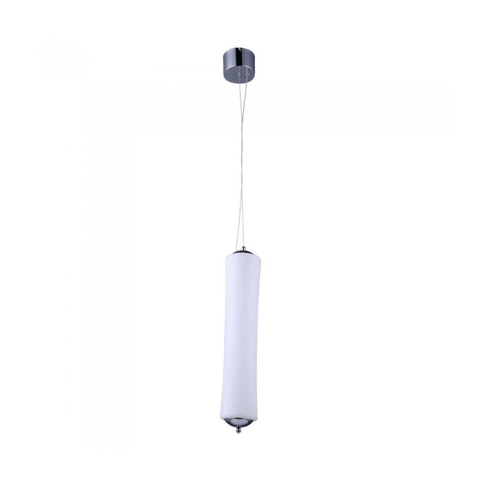Lampada Led A Sospensione Moderno Forma Canna Bamboo Verticale D125X490mm 18W 3000K Dimmerabile Triac Dimmer SKU-3980