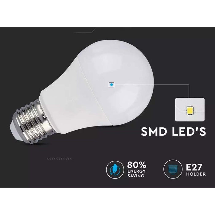 Lampada Led E27 A60 11W 1055lm Bianco Caldo 2700K Bulbo Sfera SKU-7350