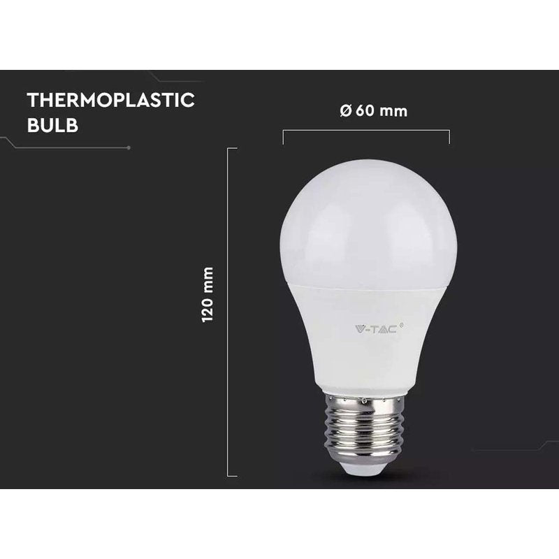 Lampada Led E27 A60 11W 1055lm Bianco Freddo 6400K Bulbo Sfera SKU-7351
