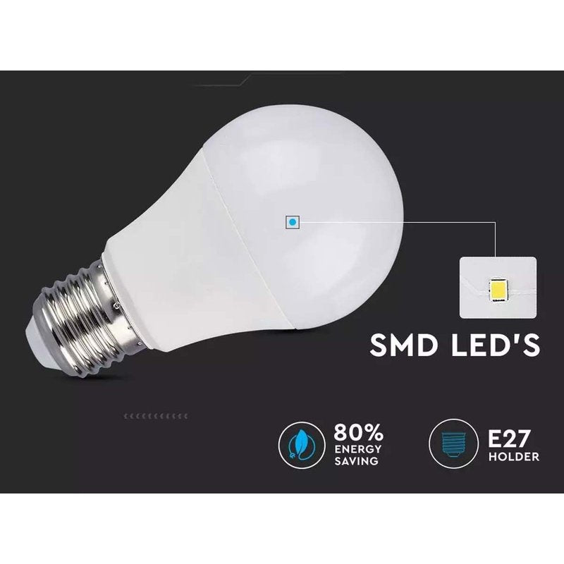 Lampada Led E27 A60 11W 1055lm Bianco Neutro 4000K Bulbo Sfera SKU-7349