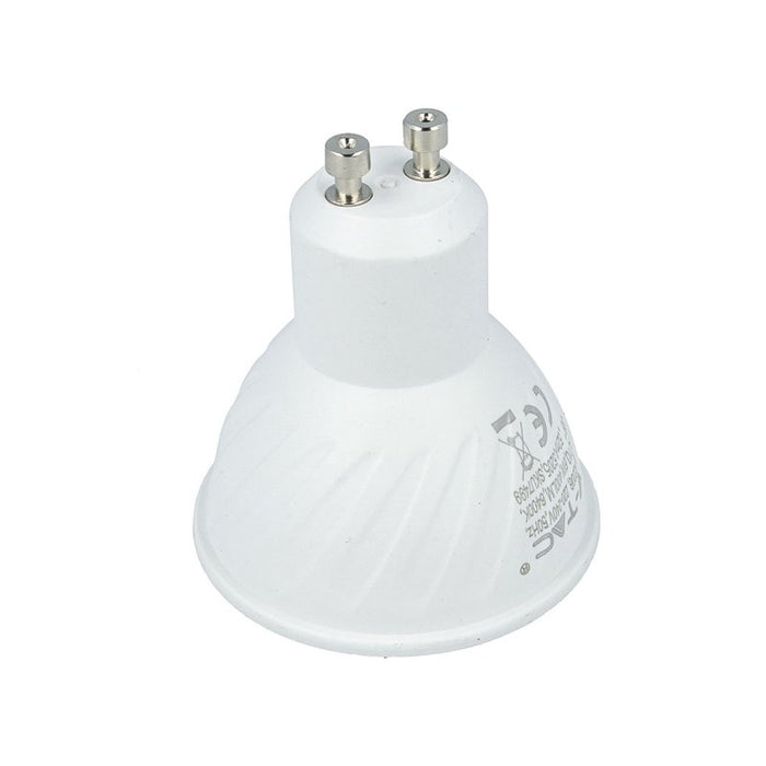 Lampada Led GU10 10W 1000LM 220V 110 Gradi Caldo 3000K Diffusore Opale Chip Smd Garanzia 5 Anni SKU-218781