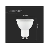 Lampada Led GU10 8W 220V 38 Gradi Neutro 4000K Angolo Stretto SKU-218761